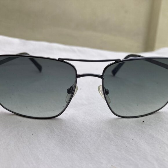 Calvin Klein Men Sunglasses Black Frame Aviator Sunglasses Square Frame - Picture 6 of 15